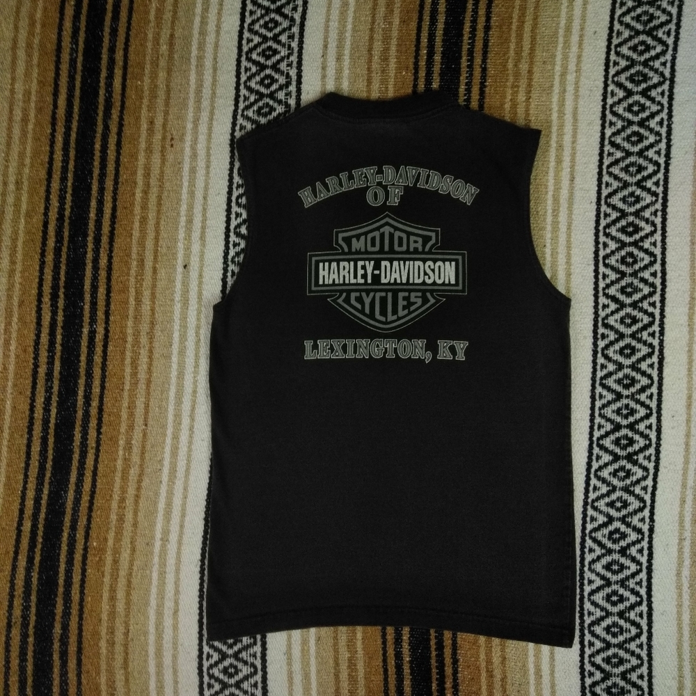 HARLEY DAVIDSON MUSCLE SHIRT TEE MENS LEXINGTON KENTUCKY - Picture 13 of 15